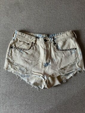 Women's Distressed H&M Denim Shorts